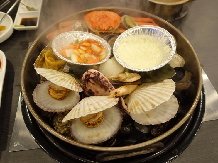 [삼성동단체회식장소/삼성중앙역맛집] 해물천하조개구이 바다의 맛이 가득한 조개구이/찜 맛집