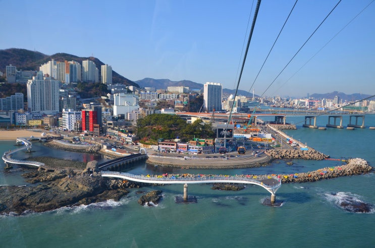 부산여행, 하늘에서 봄을 느끼다, 송도 해상케이블카 부산에어크루즈