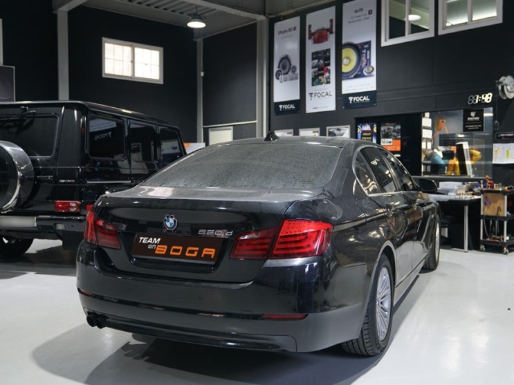  BMW 520d, 카오디오의 혁신적인 변화! 보가 P1 장착