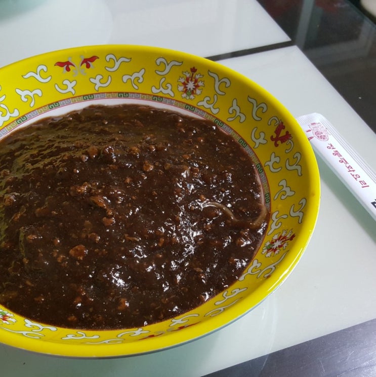  독특한 짜장면 유니짜장 호로록 @파주 문산 은하장
