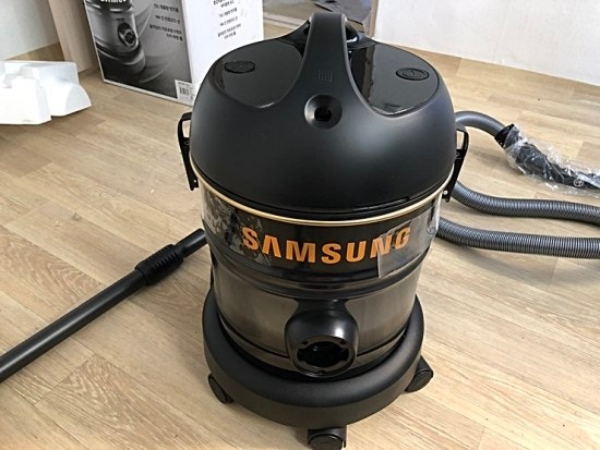 280W 강력한 흡입력을 자랑하는 삼성 전자 업소용 청소기 VW33M7510LK 에보니 블랙
