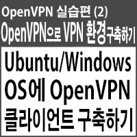  OpenVPN으로 VPN 환경구축(2)-Ubuntu, Windwos에 OpenVPN Client 구축하기