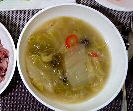  우렁배추시래기국 만드는 법