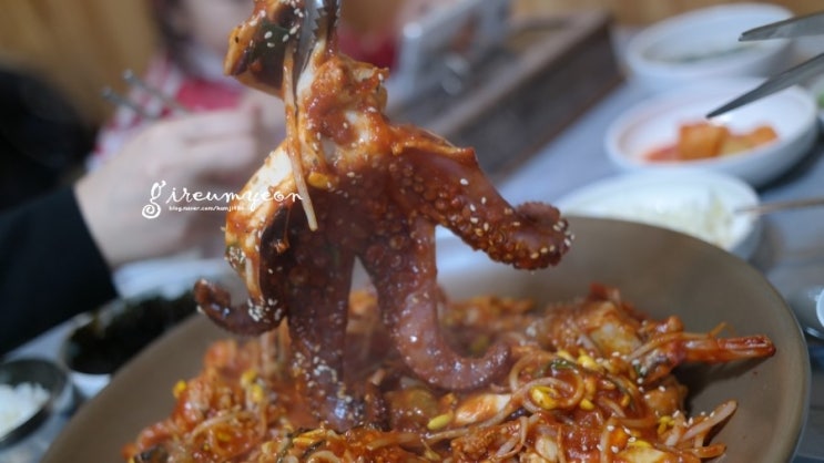  자운대맛집 " 유성 아구문어찜 " 섬마을 추천 " 