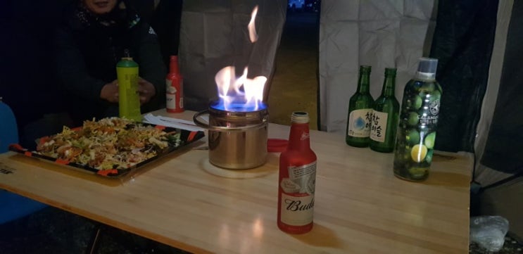  캠핑파이어 불사르자 에탄올난로 초간편 추천해요