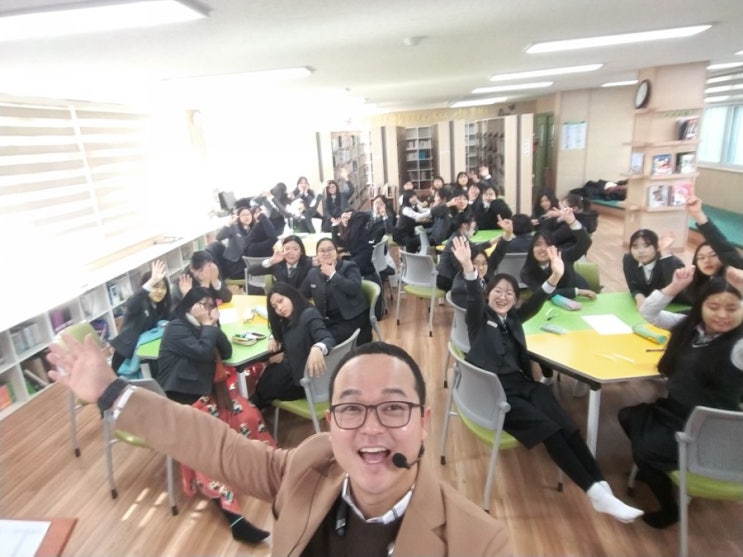  자인여자중학교 직업인 초청 진로교육 꿈쟁이아저씨 김성재강사 다녀왔어요
