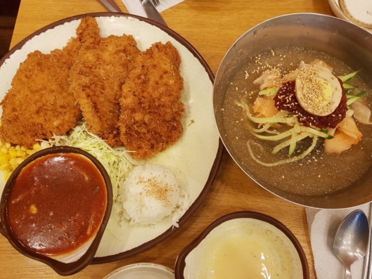  성남,서현-주누돈가스냉면