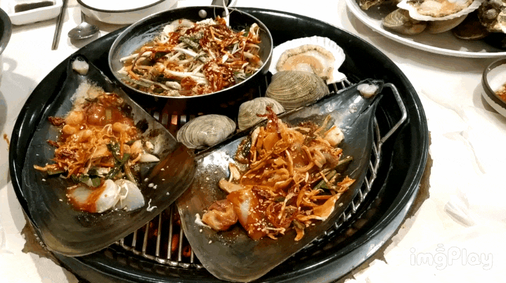 안산 대부도 한상 푸짐한 조개구이 파티!!:호남9호회 스페셜
