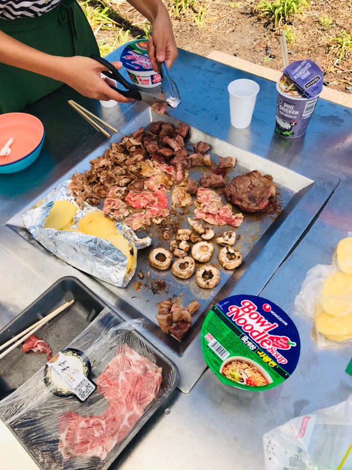  골드코스트) 한여름에 크리스마스/박싱데이/먹고먹고/공원에서 BBQ