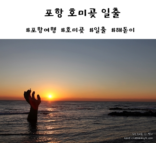  포항 호미곶 일출 시간, 해돋이 행사