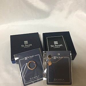 세인트스코트 봄 악세사리 추천 / 세인트스코트 반지+목걸이