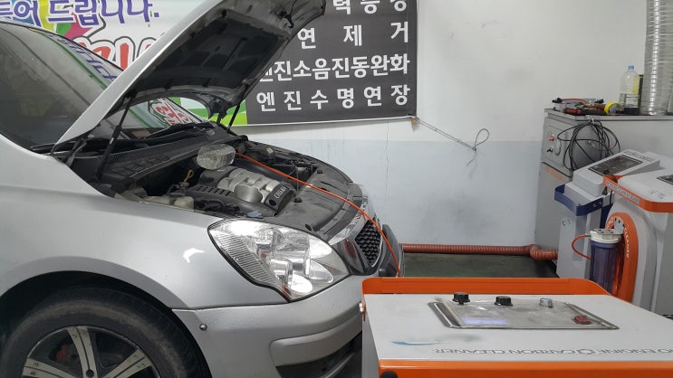  그랜드카니발 매연검사 31% 불합격 ~ 수소크리닝 후 19% 합격