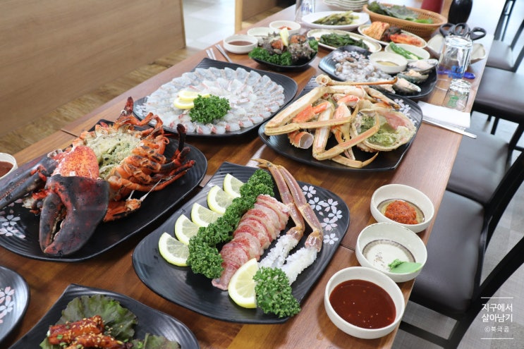  부산 자갈치시장 맛집 극한횟집 백호상회!