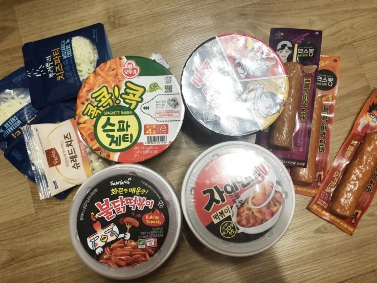  편의점 꿀조합 / 마크정식 레시피(+불닭볶음면 버전 추가)