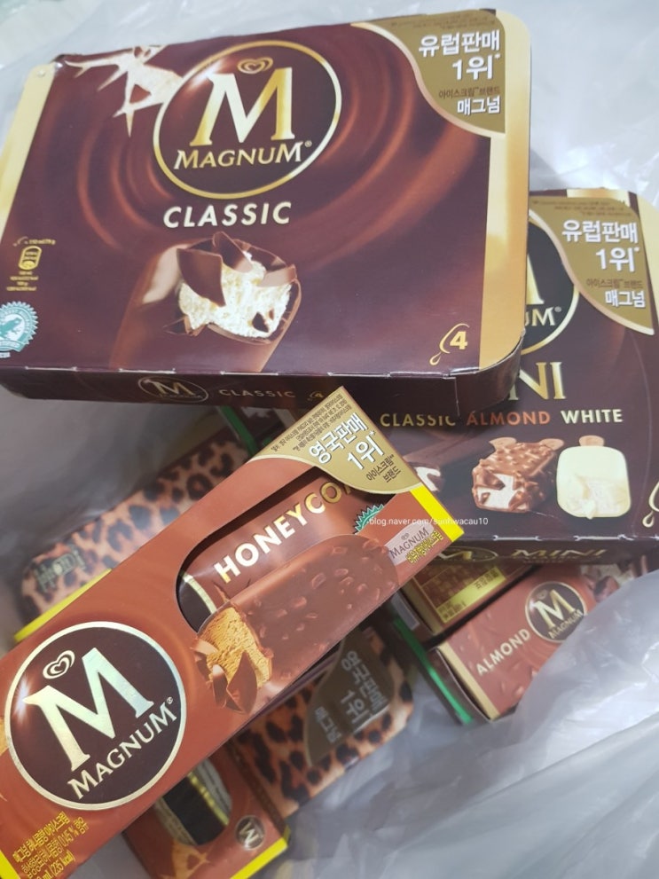 매그넘 MAGNUM/ 유럽판매 1위 아이스크림