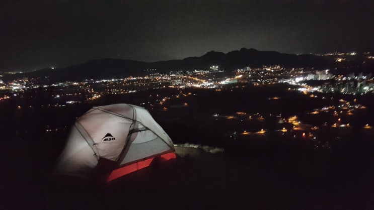  양주] 은봉산에서 하루밤...