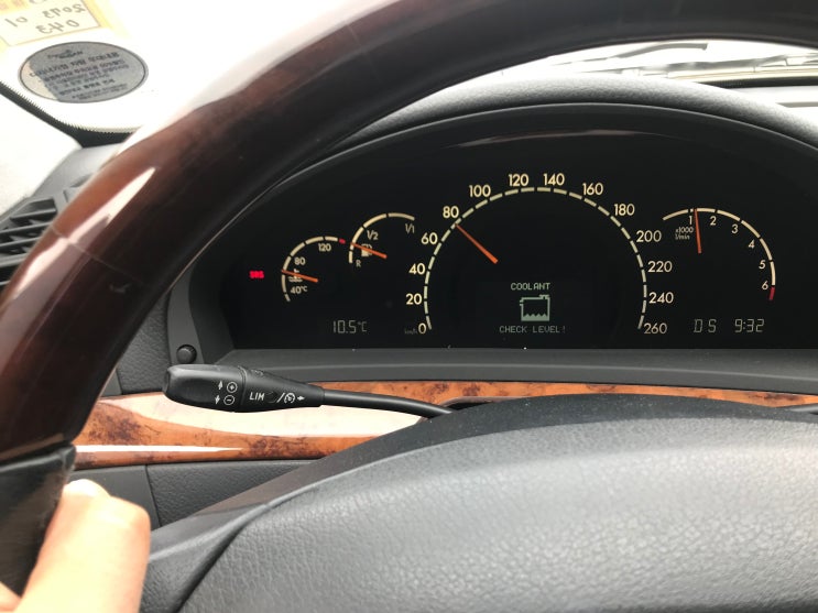  S320 W220 MB 연료필터, 냉각수 커넥터. ENTER