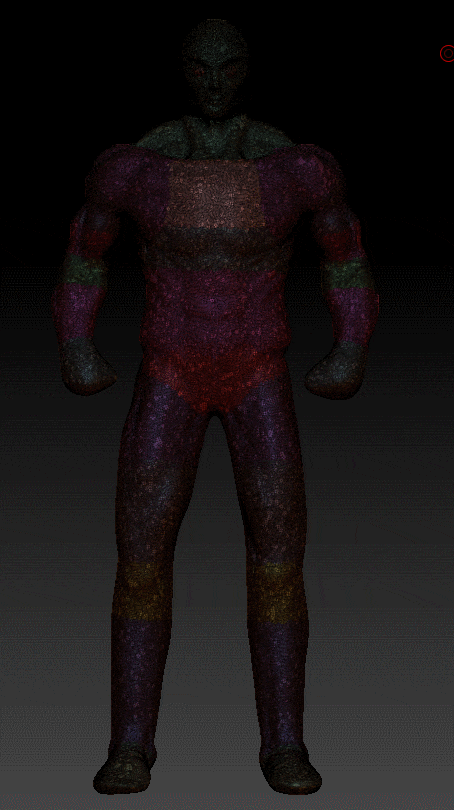  [Zbrush] Polygroup 분리