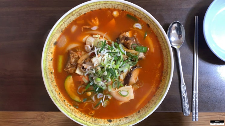  안면도 짬뽕 전문점 길목식당 삼선갈비짬뽕