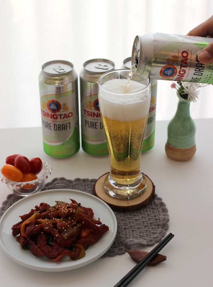 칭따오 퓨어 드래프트(생) 자꾸 손이 가는 신상맥주! 칭따오 퓨어 드래프트(생) 자꾸 손이 가는 신상맥주!