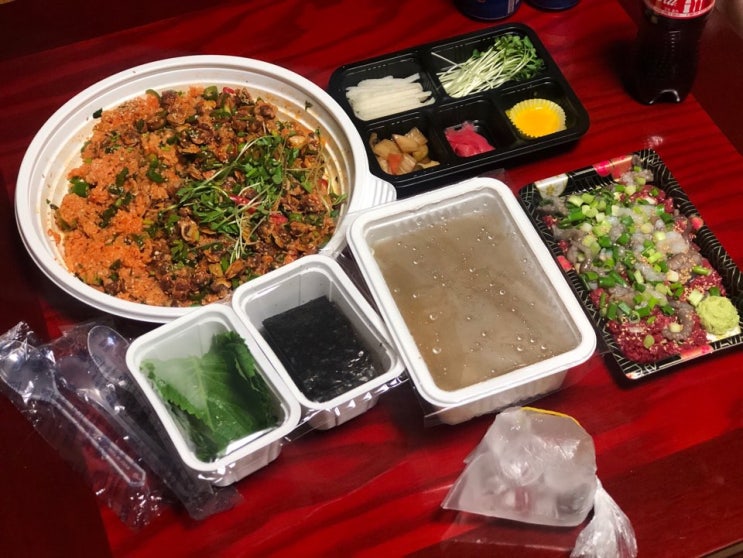  오산 맛집, 꼬막비빔밥이 너무 맛있던 꼬육포차