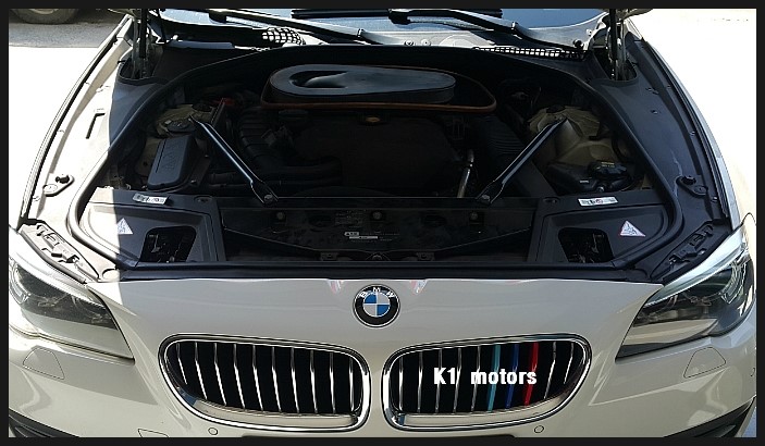 BMW520D 불쾌한 진동으로 미미교환과 냉각수누수되는 워터펌프교환으로 입고 그러나 작업대기중. 부천 디젤차관리전문점 K1모터스 