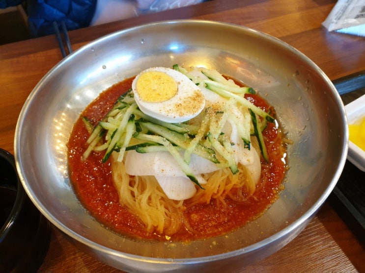  진해 이창민밀면 한방약재 들어간 건강한밀면 :D