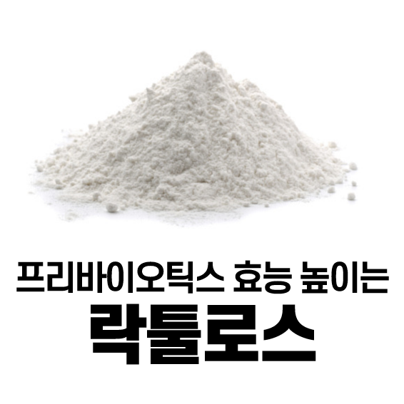  프리바이오틱스 효능 높이는 락툴로스 섭취법