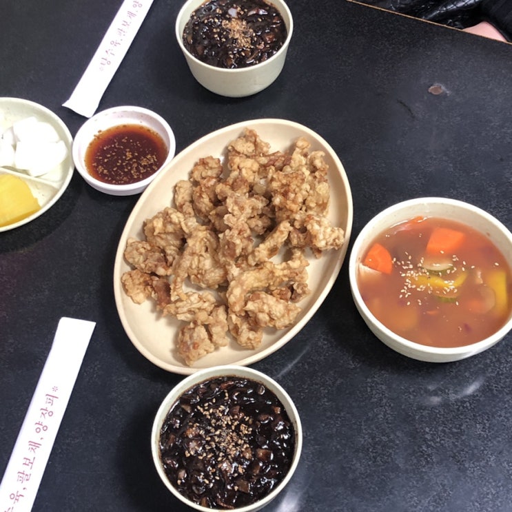 생활의달인 간짜장,탕수육 달인 부산 옥성반점 뿌수고 온날
