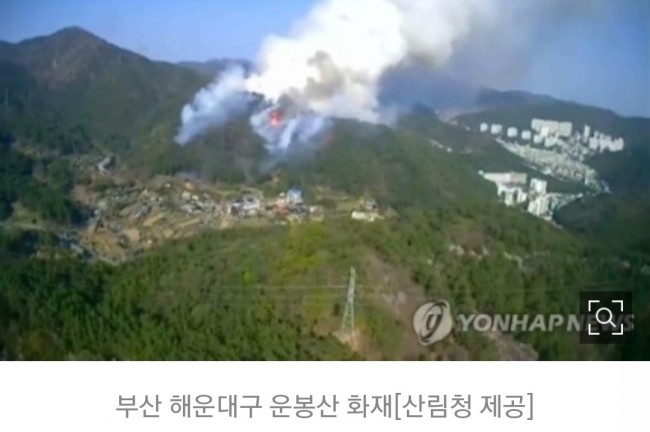 4월 2일 오후 헬기들이 많이 상공에 보이더니 부산 해운대 운봉산 산불 때문이었군요/최석태/ 4월 2일 오후 헬기들이 많이 상공에 보이더니 부산 해운대 운봉산 산불 때문이었군요/최석태/
