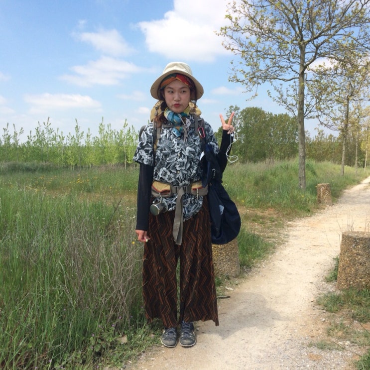  산티아고 순례길 (17) - 레리에고스, 메세타, 부엔까미노, 낮잠, 순례자 그래피티, 알베르게