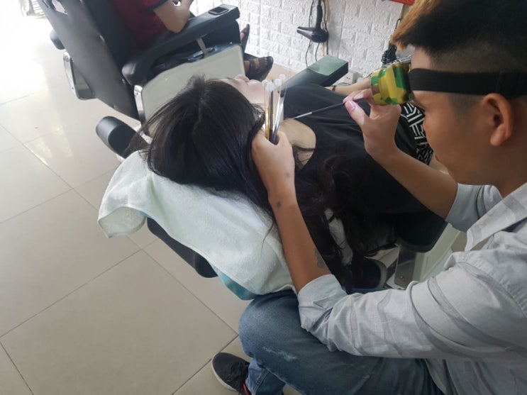  베트남다낭여행 - 미용실 Thien Thanh Beauty Salon(귀청소,귀지 제거)