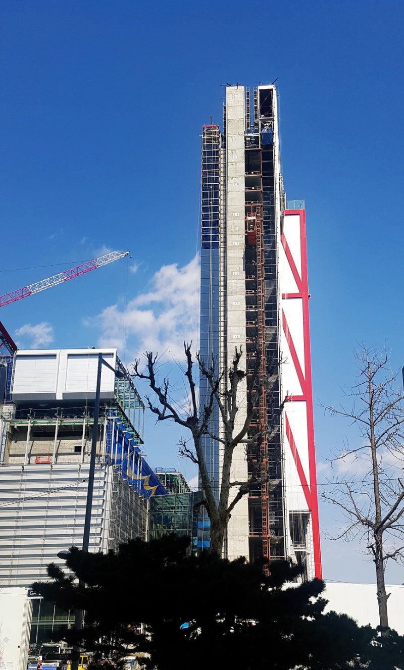 여의도 파크원 공사현장 : 네이버 블로그