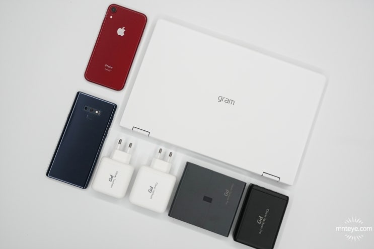 맥북 그램 노트북 USB PD 충전기 4종비교후기 맥북 그램 노트북 USB PD 충전기 4종비교후기
