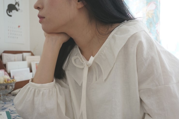  [리틀스티치] 데이지 왈츠 블라우스