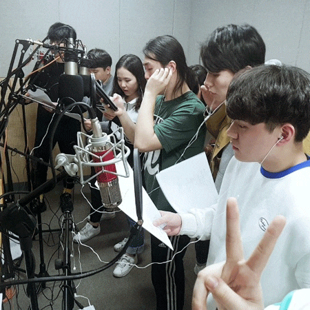  한예진 성우과 학생들의 더빙 영상 외 성우 인터뷰 포함 5개!