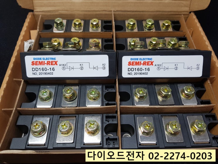  DD160-16 / MDC160-16 판매점 SEMI-REX 반도체 총판 대리점