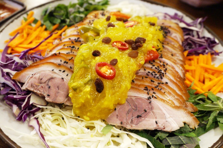  당진 읍내동 족발 가장맛있는족발에서 가족 냉채족발 굿맛!