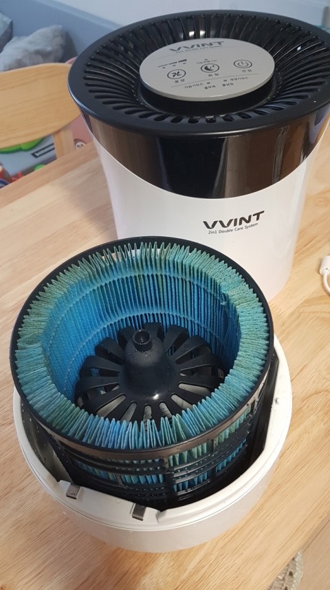  대영전자 빈트 VVINT 가습기,공기청정기  사용후기 필터교체