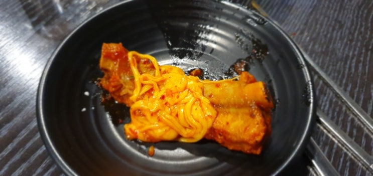  신림역 매운치즈등갈비 매운집 생각보다 매움
