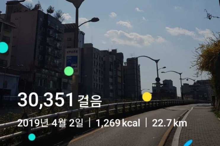  하루 만보걷기 또는 삼만보 이상 걸으면 느끼는 현상