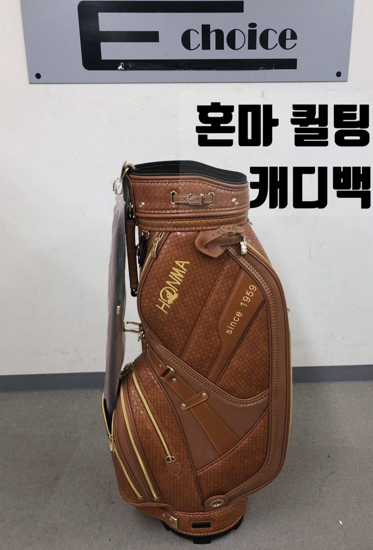  한국 미 출시 보테가베네타 스타일 혼마 캐디백