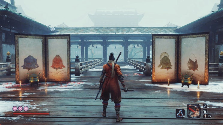 PS4 세키로(SEKIRO)를 플레이 중 PS4 세키로(SEKIRO)를 플레이 중