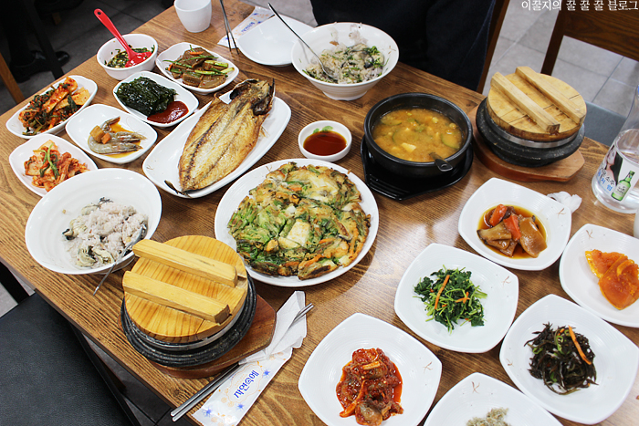  인천 중구 맛집 용유역맛집 은행나무집 굴밥