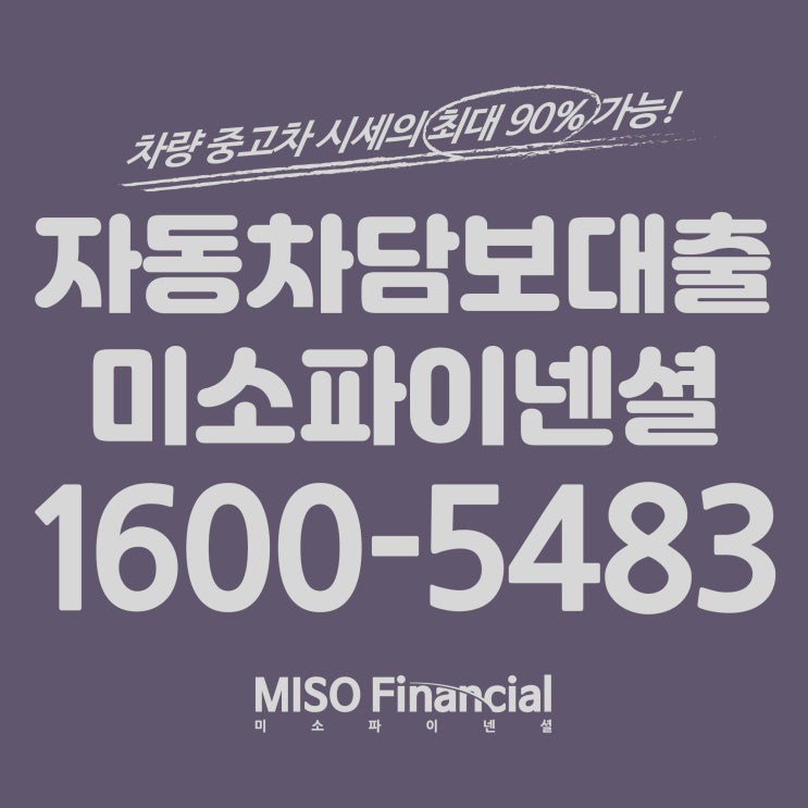  테슬라 차량입고대출