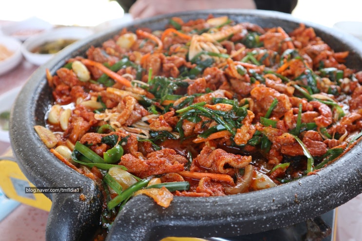  가야 오리고기 부럽지 않아요! 부산 오륜대 맛집 오리불고기, 오리로스, 닭백숙 + 회동저수지. 가족모임, 회식추천!