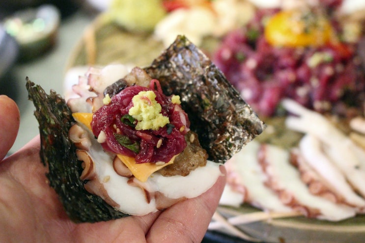  대구 동구 맛집 이런 삼합 첨일껄?