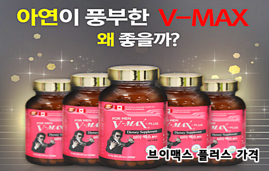  김보성 브이맥스 가격 플러스 한단계 업그레이드