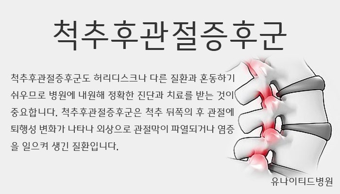 척추후관절증후군? 전문병원이 말하는 1가지 핵심 6