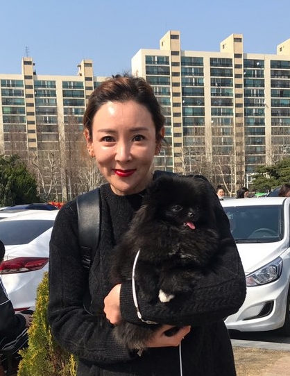  탈렌트 이상아의 애견사랑. 골든힐폼.포메라니안